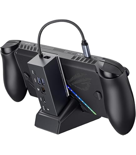 Baolongking 6-in-1 Dockingstation Für Steam Deck – Mit HDMI 4K@60Hz, LAN, USB 3.0 & Schnellladung