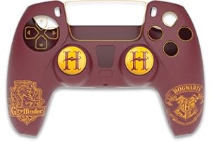 Freaks and Geeks Wizarding World Harry Potter 150032b Silicon Grip for Playstation 5 Controller, Gryffindor, Red