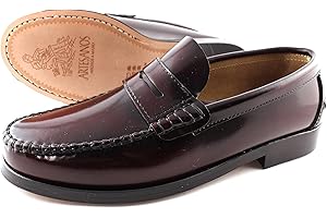 Marttely Castellanos Artesanos Penny Loafer mit Ledersohlen * Handmade in Spain