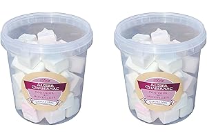 AUZIER CHABERNAC - Confiserie de Tradition - Guimauve conditionnée en pot : (Lot 2 Pots 150g Saveur d’antan : Anis, violette, citron, mandarine, fleur d'oranger.)