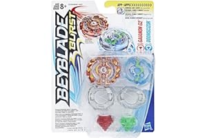 HASBRO Beyblade Bey Blade C2358EL2 Burst Evolution Gainon G2 and Doomscizor Paquete Doble
