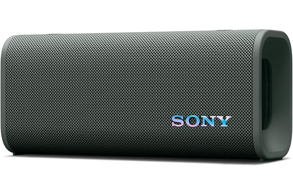 Sony ULT Field 3 - Enceinte Bluetooth Ultra Portable avec ULT Power Sound, Batterie 24 Heures, IP67, étanche, Anti-poussière, Anti-Choc, bandoulière détachable, compacte - Gris forêt