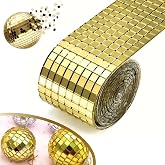 G&uuml;ncel&Ccedil;arşı 1 Metre Uzunluğunda Aynalı Mozaik Taşlı Dekor Bandı 4 cm x 1 mt (ALTIN)