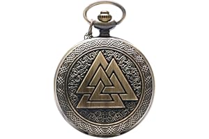 COKINKIDS Men's Pocket Watch Quartz Pocket Watch Necklace Chain Modern Watches Analog Clock Gift for Men