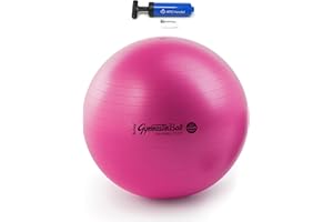 ‎ATC HANDELS GMBH Original Pezzi Gymnastikball Maxafe Ø 42, 53, 65 & 75cm in Allen Farben inkl. ATC Ballpumpe - bis 400 kg belastbar - Fitness, Reha, Therapie, Gymnastik und als Sitzball fürs Büro, 65cm