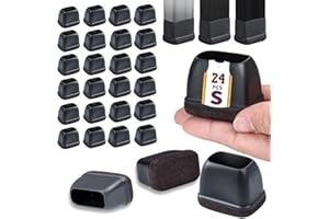 GAGUIUP Rectangle Silicone Chair Leg Floor Protectors, Chair Leg Caps, Furniture Foot Protector, Free Moving Table Leg Covers, Stool Leg caps to Prevent Hardwood Floor Scratches and Reduce Noise
