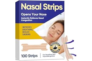 ANOGOL Nasal Strips for Snoring, Extra Strength Nose Strips for Breathing, Anti Snoring Device,Snoring Aids for Men, Relieve Nasal Congestion for Men & Women