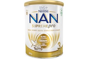 Nestlé NAN SUPREMEPRO 3 Leche de crecimiento en polvo, bote de 800gr