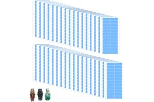 NAKUTITA 420 Stück Tape Extensions Kleber, Wasserdicht Ersatztapes Tapes Klebestreifen Extensions, Wig Tape Kleber Extensions Extra Stark, Blau