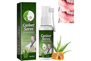 MUIEFE Mouth Ulcer Treatment Spray, Ulcer Breath Sprays, Herbal Mouth Spray for Ulcer Treatment, Breath Freshener for Bad Breath, Dry Mouth Freshener for Adults, Oral Canker Relief, Canker Sore Treatment