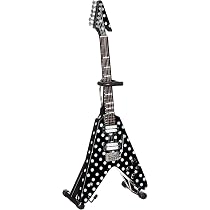 Axman Eddie Van Halen Réplique Guitare Miniature 1/4 - Ornement Fait Main Cadeau Musicien