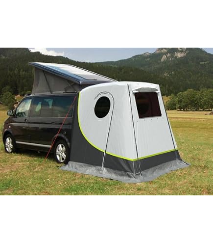 Eurotrail Awning for Caravan Rear Tent Offroad with Standing Height for VW All Models Automotive