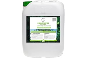 GREEN GOF GREENGOF Purin de Ortiga, 20L. Insecticida, Fungicida, Acaricida para el Control de Hongos y para Corregir la clorosis férrica. Orgánico y 100% Natural. Curativo y Preventivo.