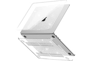 GPXIIZ Etui kompatybilne z MacBook Air 13,6 cala M4 M3 M2 Obudowa Ochronna 2025 2024 2023 2022 A3240 A3113 A2681, Ultra-cienki Hard Case 13.6”, Blask