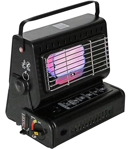 Portable Gas Heater Compact And Lightweight 1.2Kw Output Swivel Body For Adjustable Heat Direction Long Life Ceramic Burner~5056316756853 04c Mp