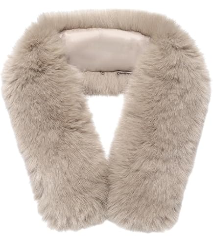 Sciarpa Invernale Donna In Pile E Pelliccia Sintetica – Morbida, Calda, Con Fiocco, Stile Elegante/Boho - Foto 3