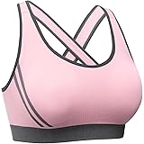 Litherday Reggiseni Sportivi Senza Ferretto Reggiseni Sportivi Donna Push Up Comfort con Imbottiture Rimovibili Reggiseno Yog