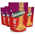 Granamma Crunchy Oma Podi| Pack of 4, 480g| Traditional South Indian Snacks| Ready-To-Eat Snack| No Palm Oil Used | No Maida | No Added Preservative (120g x 4)