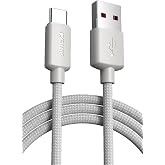 Simex 120W/67W/33W USB to Type-C Ultra Turbo Hızlı Şarj Kablosu Xiaomi Uyumlu, Gri, 1 Metre