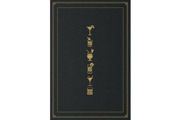Cocktail Recipe Journal: Blank Mixed Drink and Alcoholic Beverages Recipe Book for Professional and Home Bartenders and Mixol