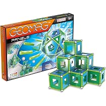 Supercolor 60 Pièces-100% Plastique Recyclé-Jeu Construction Magnétique Enfants Dès 3 Ans