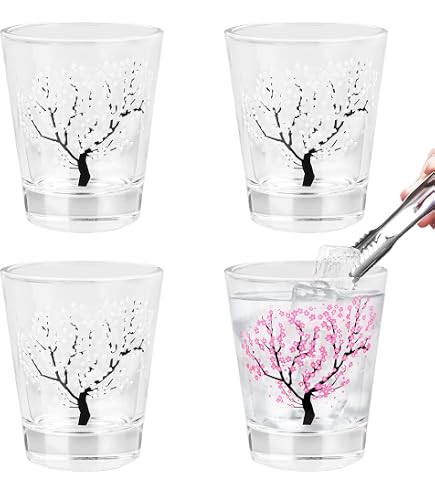 Koreanische Soju-Schnapsgläser 4er-Set – 50 Ml, Spülmaschinenfest, Transparent