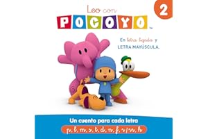 Pocoyó. Lectoescritura - Leo con Pocoyó. Un cuento para cada letra: p, l, m, s, t, d, n, f, r/rr, h: En letra ligada y LETRA MAYÚSCULA: 2 (Cuentos infantiles)