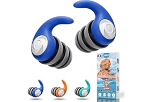 ANANJY Tapones para los Oídos para Natación para Niños (4-12 años) - 3 Pares de Tapones de Silicona Suave Reutilizables para Nadar, Perfectos para el Surf, la Piscina, la Ducha y Otros Deportes Acuáticos