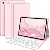 BQSS Samsung A11+ 11" 2025/A9+ 11" 2023 Keyboard Case | Bluetooth with Spanish Qwerty Distribution (&ntilde;), Compatible with Galax