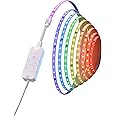 Nanoleaf Essentials Matter Lightstrip LED Strip Starter Kit Addressable HD 5M RGBIC Connected - 16M Colour LED Strip, Matter over Wi-Fi, Bluetooth, Compatible with Alexa Google Apple, Living Room or