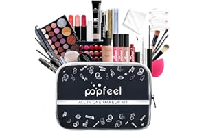 ELITECRAN Ensemble Cadeau de Maquillage Tout en un, 30 Pièces Coffret de Cosmetic Makeup Set avec Fard à Paupières Palette Rouge à Lèvre, Complet Maquillage Cosmétique Kit pour Femmes Filles
