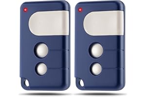 pepape Garage pilot zdalnego sterowania kompatybilny z Chamberlain LiftMaster MotorLift 84335EML, 84333E, 94333,92 MHz, pilot Garaż do MotorLift ML500, ML700, 2 szt