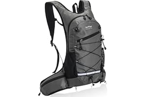 ‎BUFFUP buffup® fahrradrucksack wasserdicht,trinkrucksack fahrrad,wanderrucksack klein,mtb rucksack,outdoor sport rucksack15L