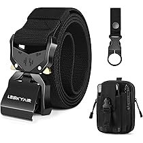 Sac Ceinture Tactique Nylon - Sacoche Multifonction EDC Pour Téléphone, Camping, Randonnée - Leskyair
