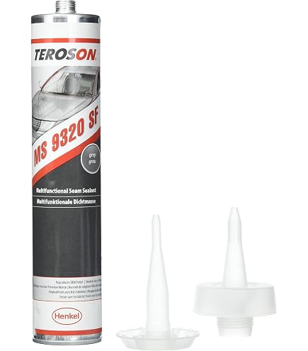 Teroson Terostat 9120 1358213 - Colle Polymère MS 310 Ml Blanc - Joint, Couture, Tuning