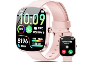 OUKITEL Smart Watches for Women Men, 1.91" HD Smart Watch(Answer/Make Call), Fitness Watch with 140+ Sports Modes, IP68 Waterproof, Heart Rate/Sleep/Spo2 Monitor/Pedometer, Smartwatch for Android iOS