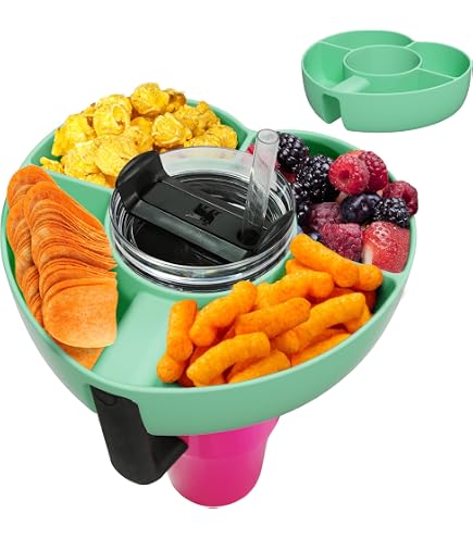 Snack Tray Stanley Bol à Collation En Silicone Pour Stanley 40 Oz - Plateau 4 Compartiments Avec Bouchons Paille Snack Tray Stanley Bol à Collation En Silicone Pour Stanley 40 Oz - Plateau 4 Compartiments Avec Bouchons Paille