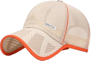Happy Cherry - Cappello da Baseball Bambino Bambini Berretto da Sole Estivo Anti-UV Neonato Bambina per Tennis Calcio Golf Cappellino Sportivo Protezione Solare per Spiaggia Viaggio - 4-14 Anni
