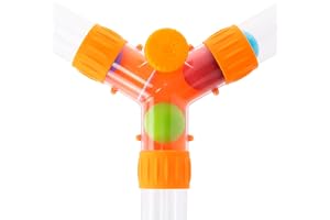 Fat Brain Toys Air Toobz Switch, STEM Aiguage, från 3 år | Hjul för att styra luften åt vänster eller höger, skapa kurs och s