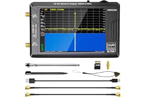 AURSINC Tinysa Ultra+ ZS406 Spektrumanalysator, 2025 uppdaterad 4,0 tum HW V0,4,6 tum 100 kHz-5,4 GHz med kort, 100 kHz