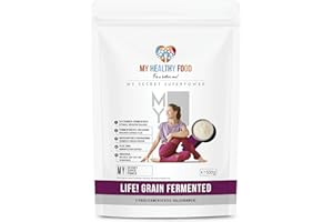 ‎MY HEALTHY FOOD LIFE! GRAIN FERMENTED 3-fach fermentiertes Vollkornmehl – Gesundes Mehl, reich an Nährstoffen – 500g