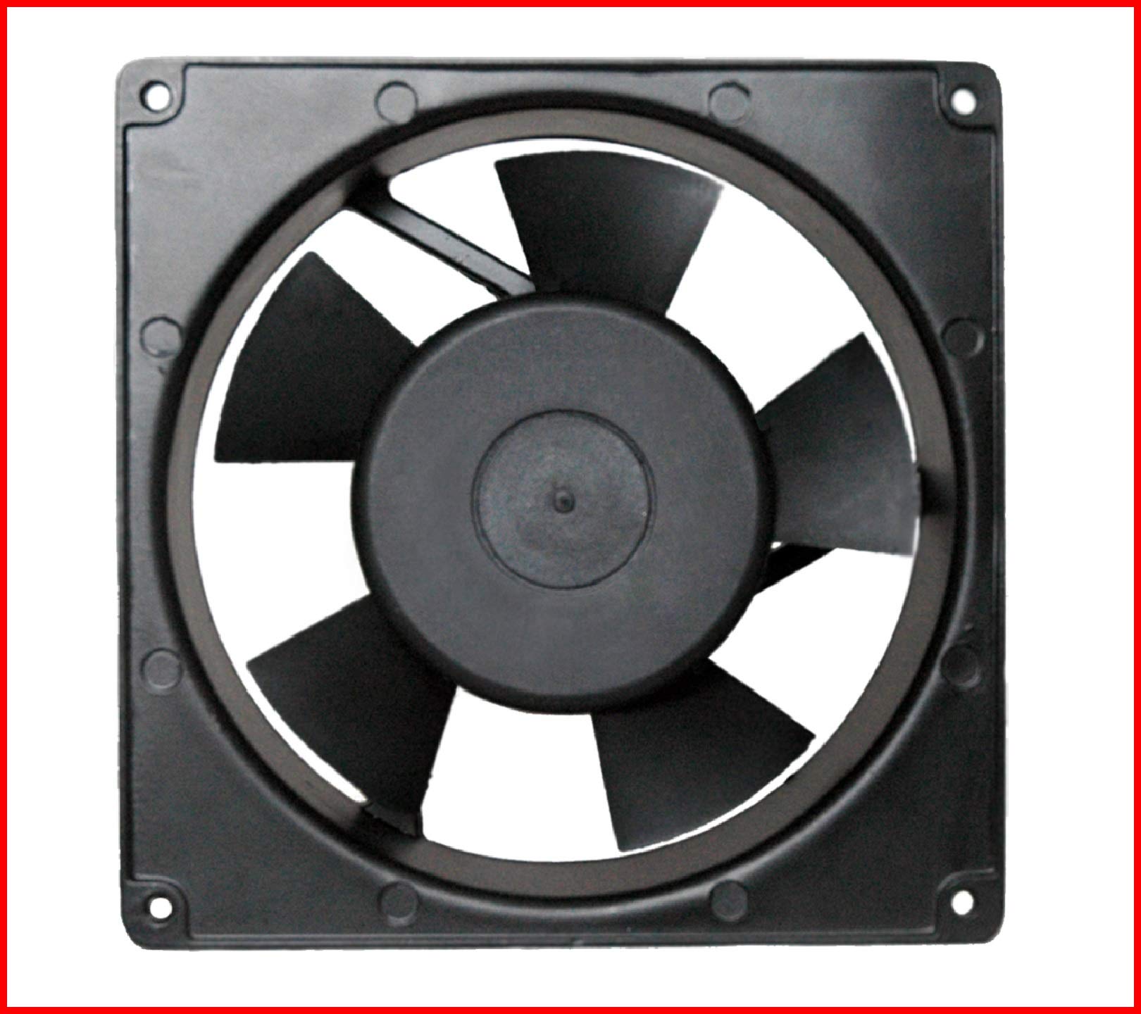 MAA-KU AC Small Kitchen Exhaust Fan,6.70"inches (17x17x5cm) ,Black