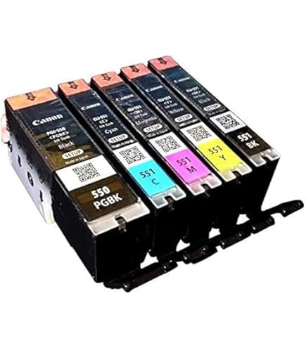 CANON CLI-551 BK PIXMA IP7250 MX925, (551) Tintenpatrone Schwarz 7ml