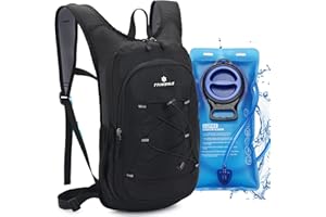 TTIAISHLE Hydration Pack Backpack with 2L BPA Free Water Bladder for Cycling Running Hiking Climbing Camping Racing skiing