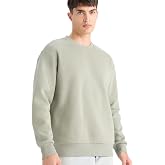 DeFacto Relax Fit Bisiklet Yaka Kalın İ&ccedil;i Yumuşak T&uuml;yl&uuml; Basic D&uuml;z Sweatshirt T5139AZ25AU