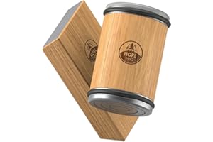 HORL 2 Oak Rolling Knife Sharpener - Kitchen Knife Sharpener for Razor Sharp Edges Made in Germany - Easy Knife Sharpening Kit - Roller with Magnetic Holder with 15 & 20 Degrees