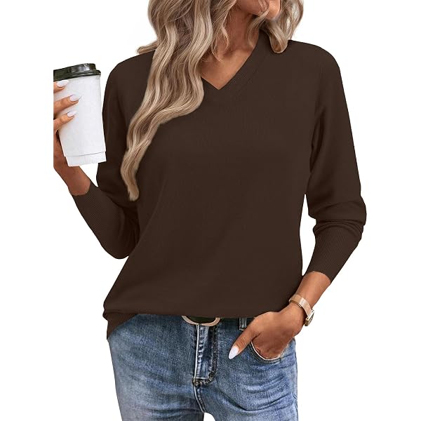 CheChury Femme Pull à Col Rond Pull Hiver Chaud à Manches Longues Décontracté en Tricot Ample Basique Pullover en Cachemire Couleur Unie Chic et Élégant Haut Tops,Beige,S