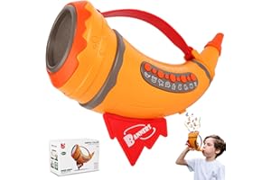 SJYIH Animal Assembly Call Horn Toy Gift for 3-8 Year Old Boys & Girls - Yellow