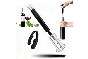 LERANXIN Tire Bouchon, Tire-Bouchon à Pression d'air Cork Pops Out, Décapsuleur à Vin Rouge Outils Ouverture de Bouteille Portable Vin Accessoire Professionnel Pompe à Bouteille