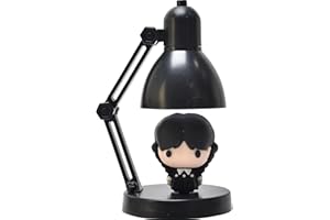 THUMBS UP Mini Lampe avec Figurine Mercredi 10Cm, Noir